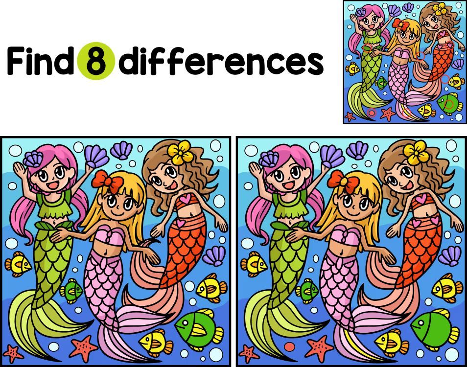 İki Resim Arasındaki 8 Farkı Bul