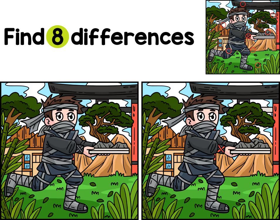 İki Resim Arasındaki 8 Farkı Bul
