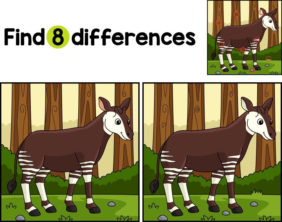 İki Resim Arasındaki 8 Farkı Bul