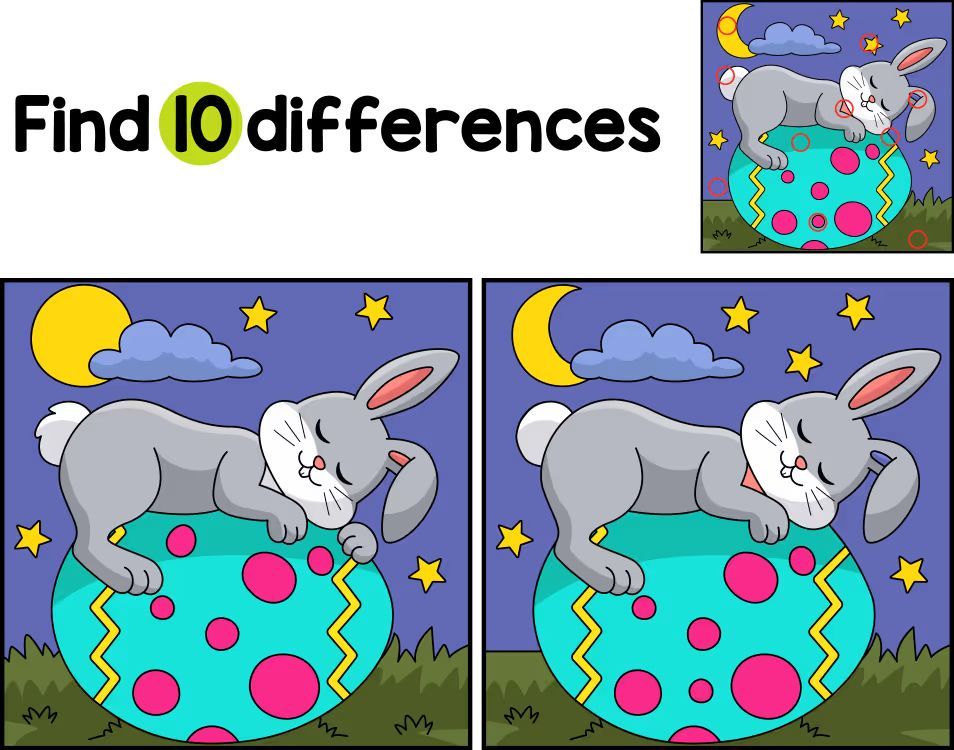 İki Resim Arasındaki 8 Farkı Bul