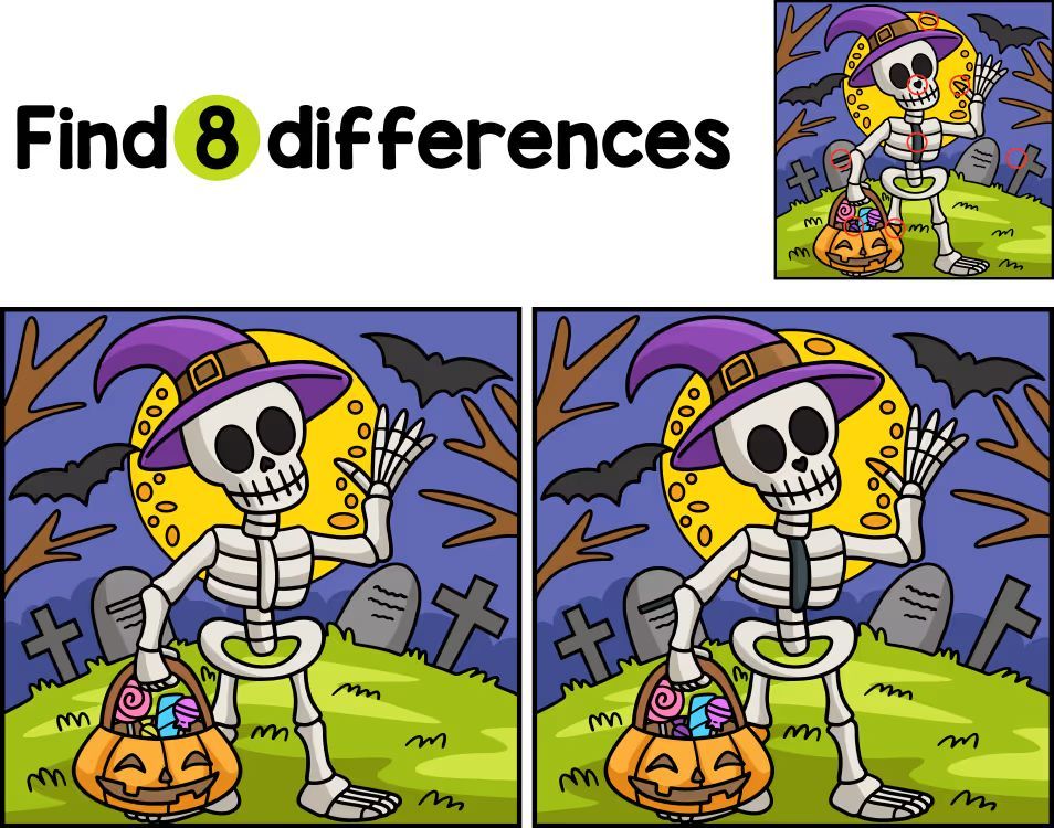 İki Resim Arasındaki 8 Farkı Bul