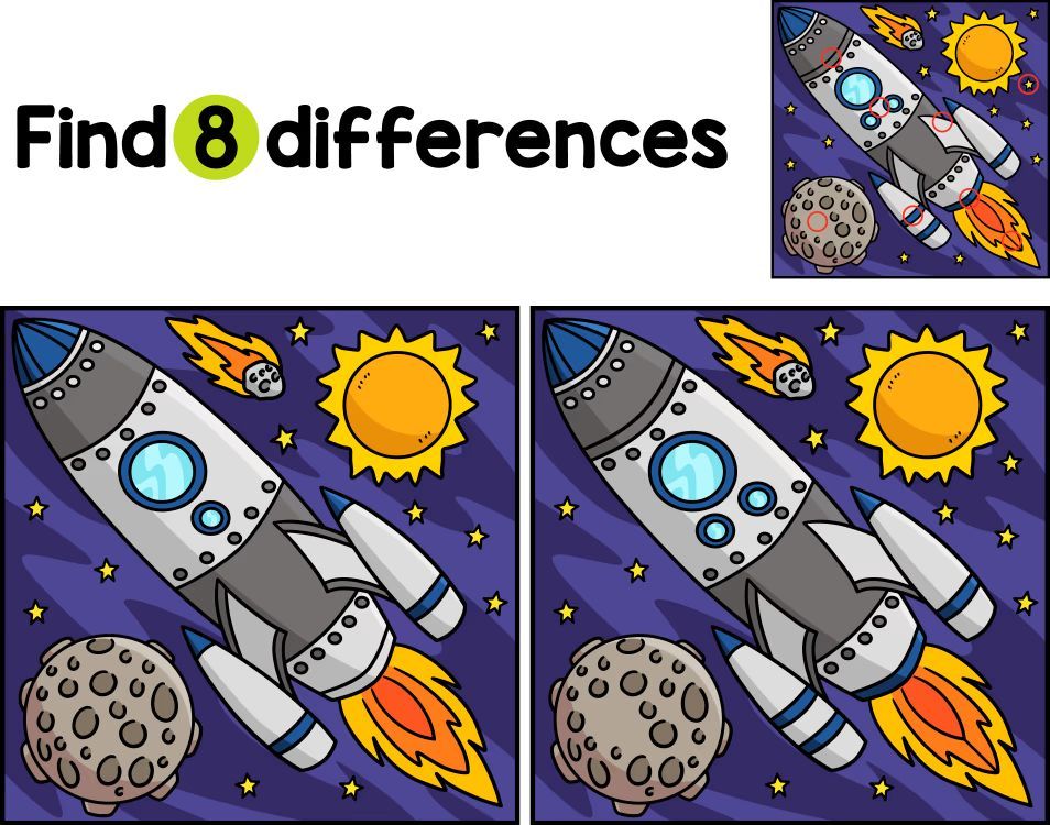 İki Resim Arasındaki 8 Farkı Bul