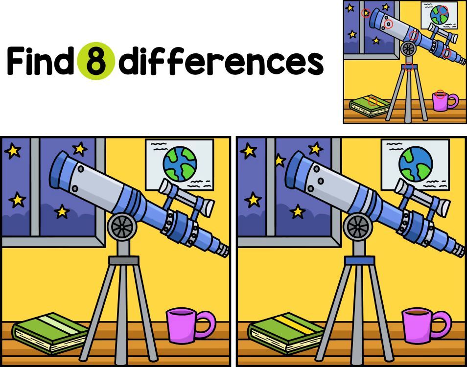 İki Resim Arasındaki 8 Farkı Bul