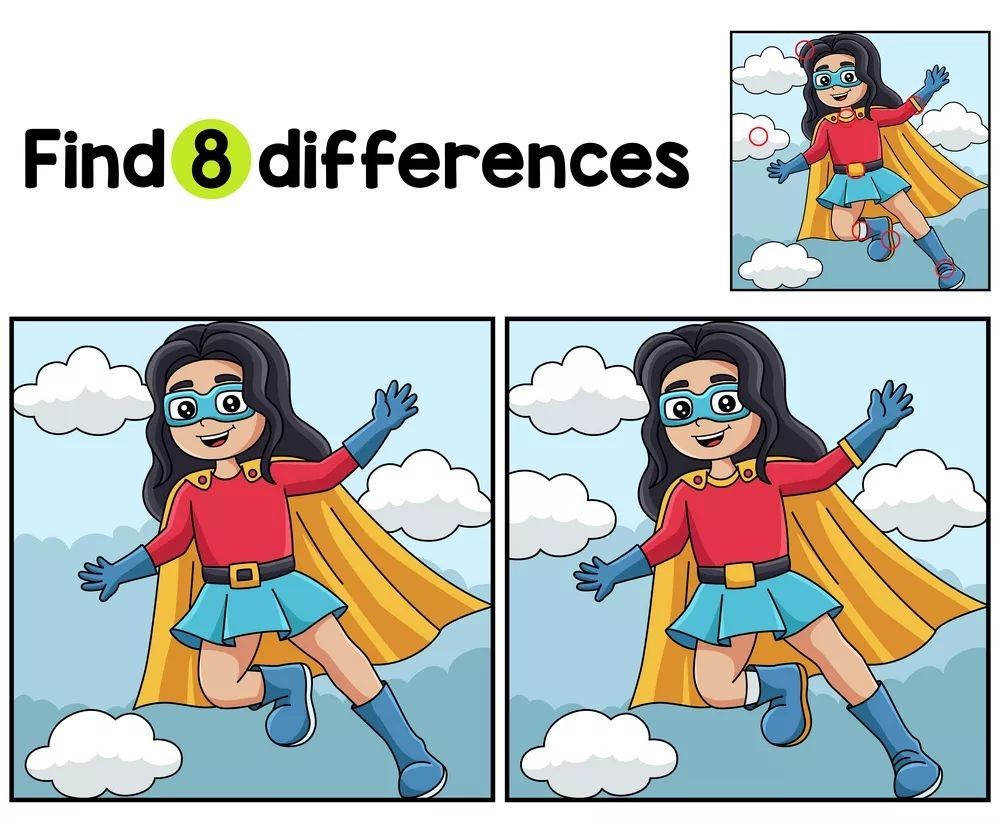 İki Resim Arasındaki 8 Farkı Bul