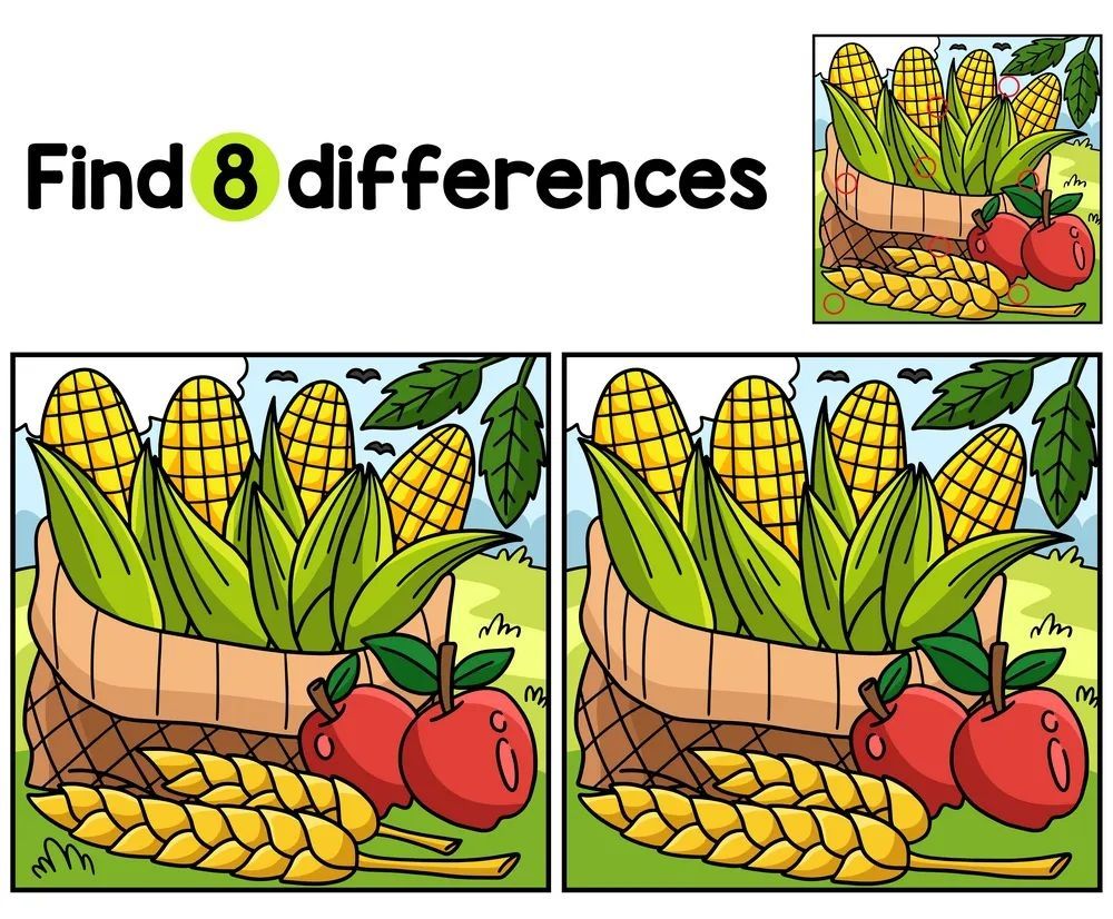 İki Resim Arasındaki 8 Farkı Bul