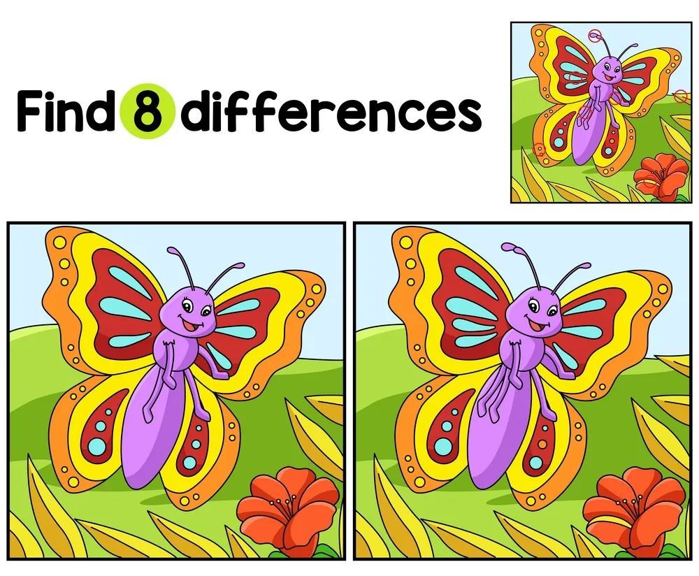 İki Resim Arasındaki 8 Farkı Bul