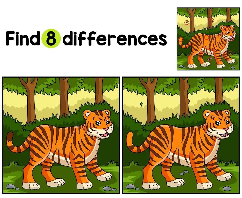 İki Resim Arasındaki 8 Farkı Bul