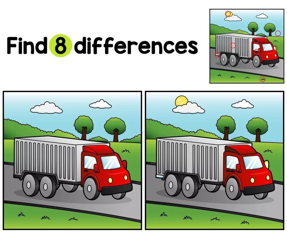 İki Resim Arasındaki 8 Farkı Bul