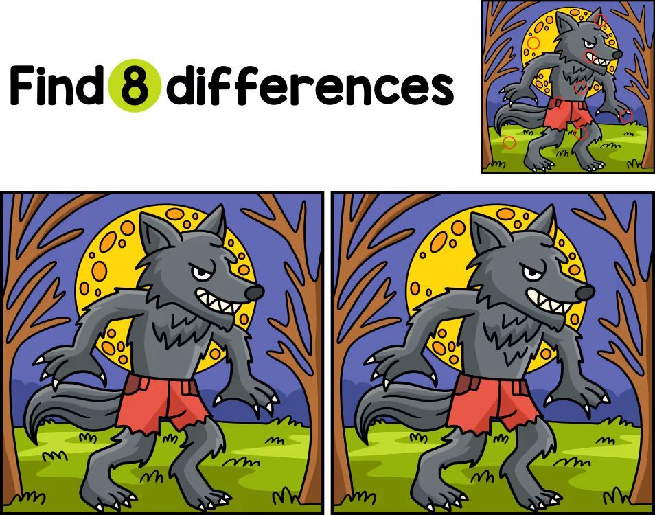 İki Resim Arasındaki 8 Farkı Bul