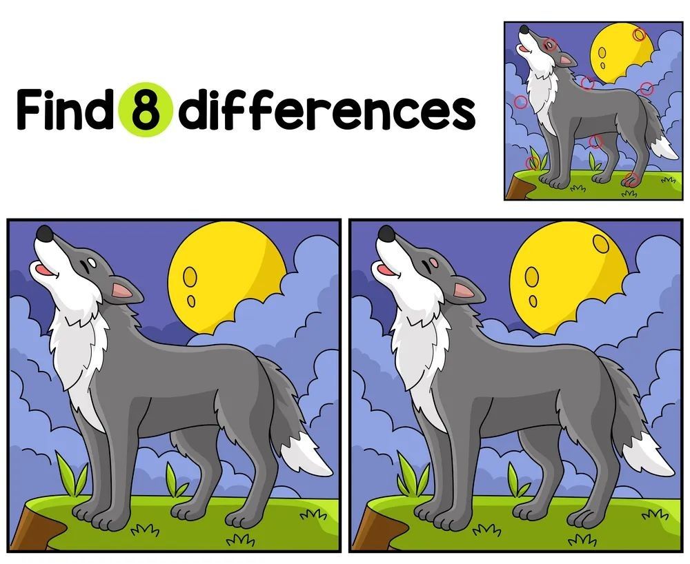 İki Resim Arasındaki 8 Farkı Bul