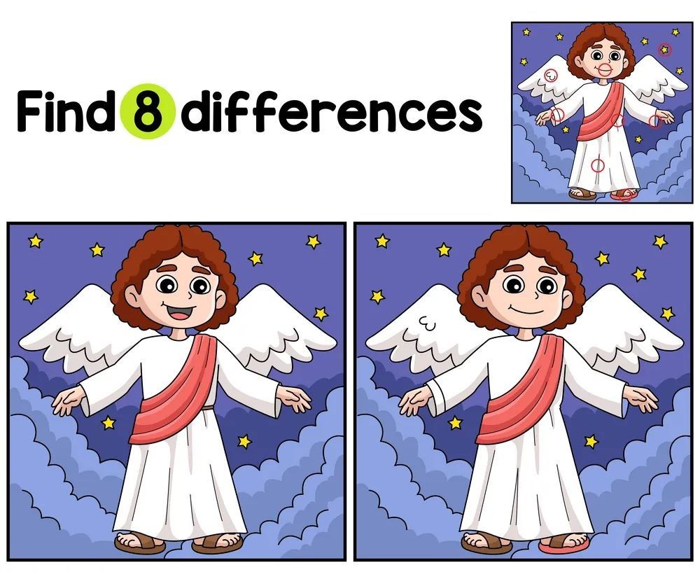 İki Resim Arasındaki 8 Farkı Bul