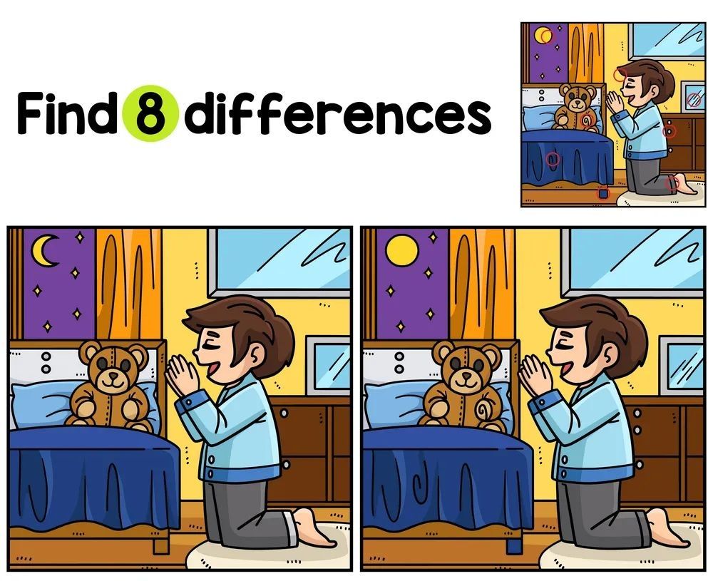 İki Resim Arasındaki 8 Farkı Bul