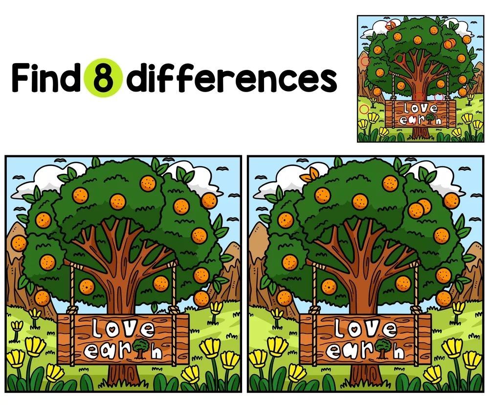 İki Resim Arasındaki 8 Farkı Bul