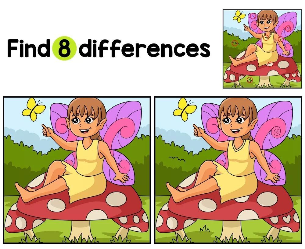 İki Resim Arasındaki 8 Farkı Bul