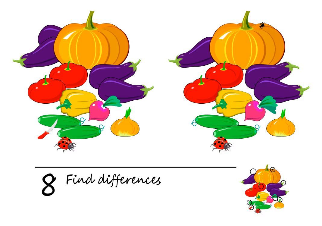 İki Resim Arasındaki 8 Farkı Bul