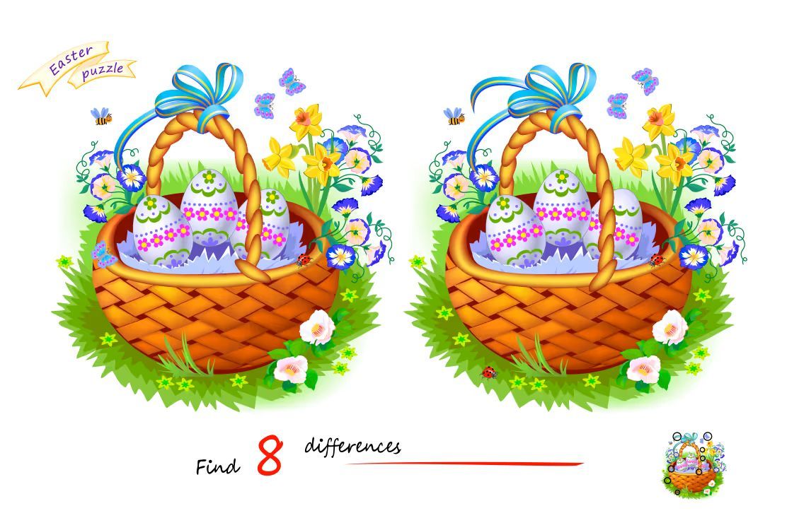 İki Resim Arasındaki 8 Farkı Bul