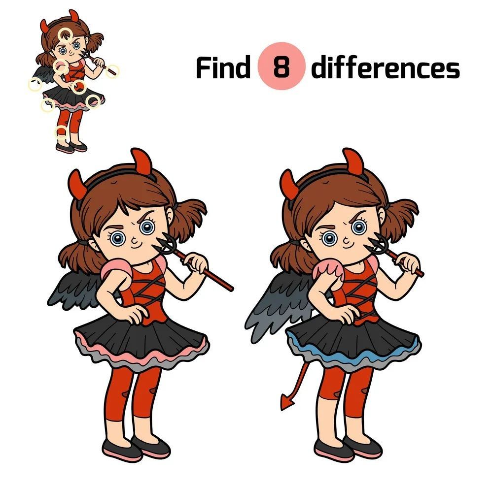 İki Resim Arasındaki 8 Farkı Bul