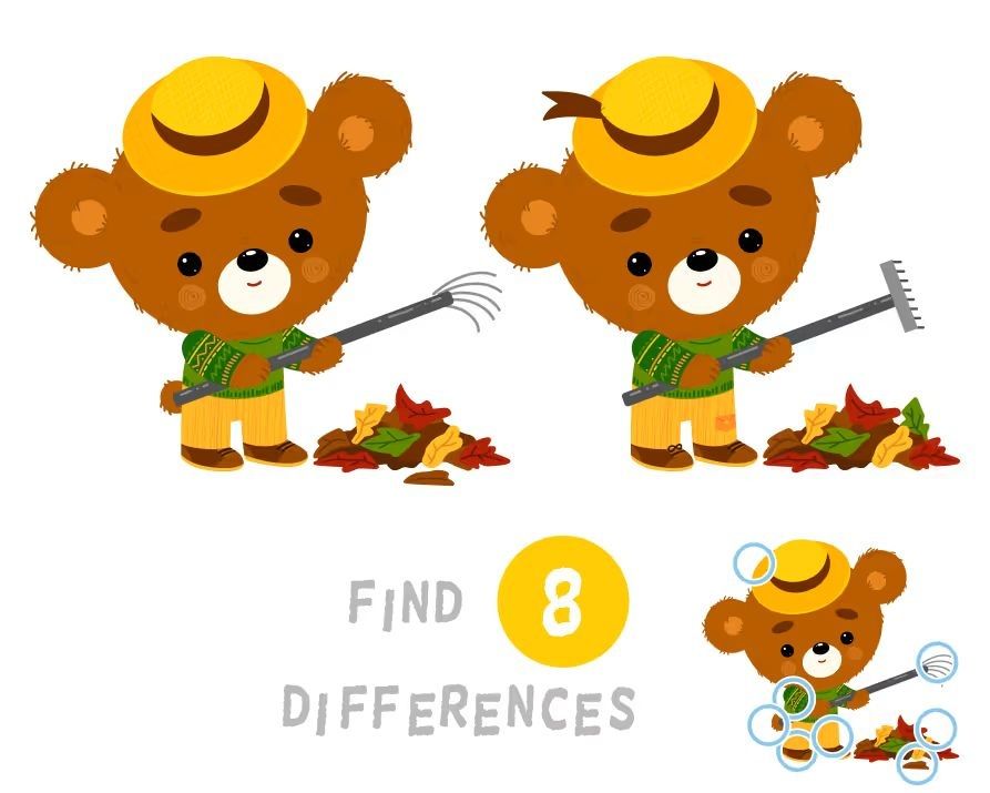 İki Resim Arasındaki 8 Farkı Bul