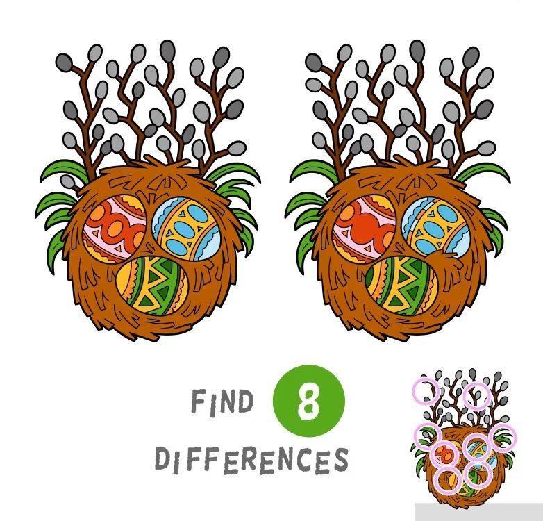 İki Resim Arasındaki 8 Farkı Bul