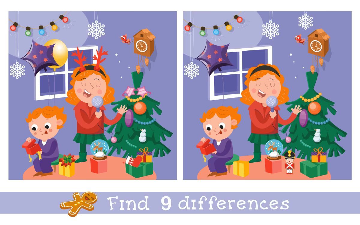 İki Resim Arasındaki 9 Farkı Bul