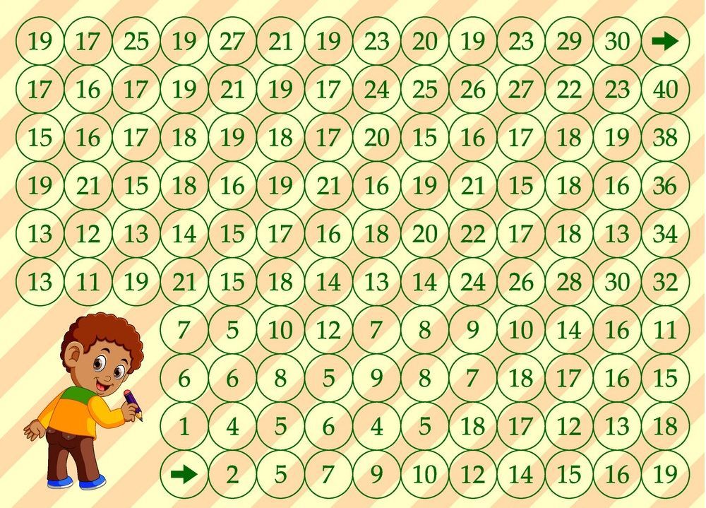 Rakamlı Labirent Bulmaca