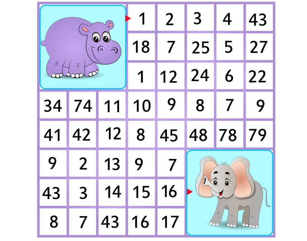 Rakamlı Labirent Bulmaca