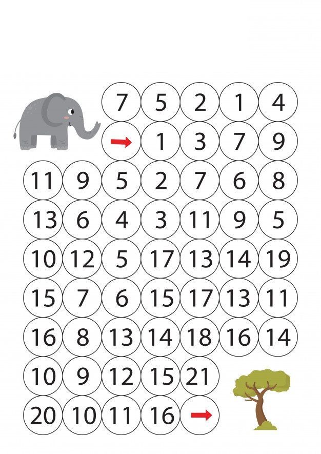 Rakamlı Labirent Bulmaca