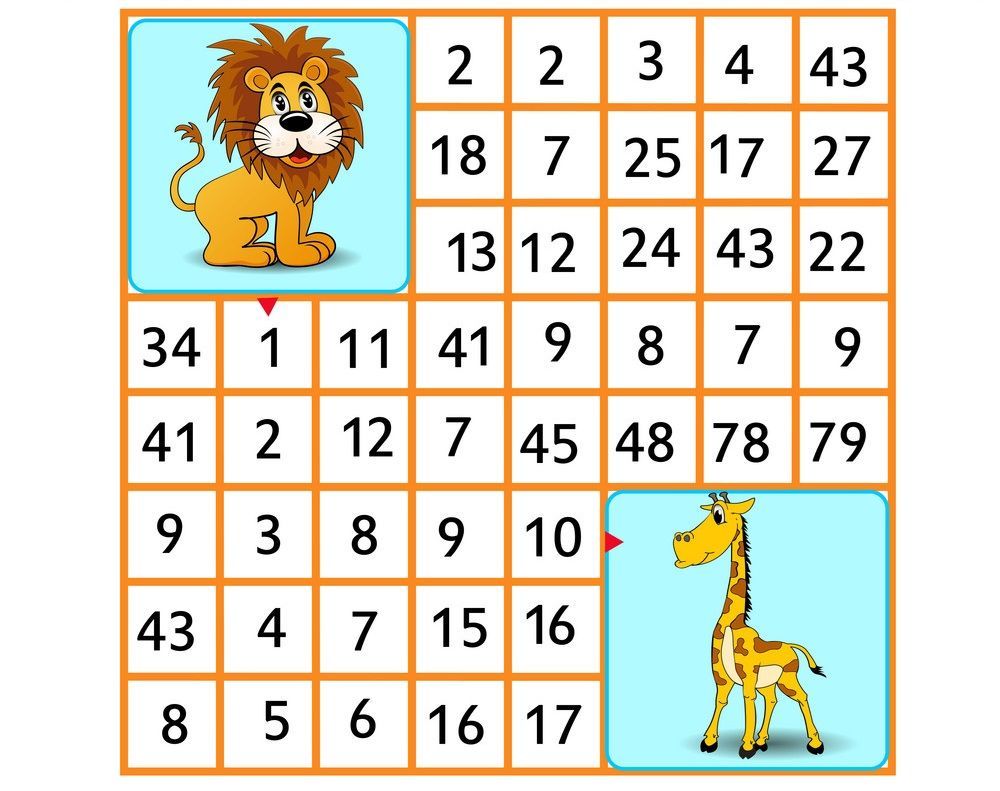 Rakamlı Labirent Bulmaca