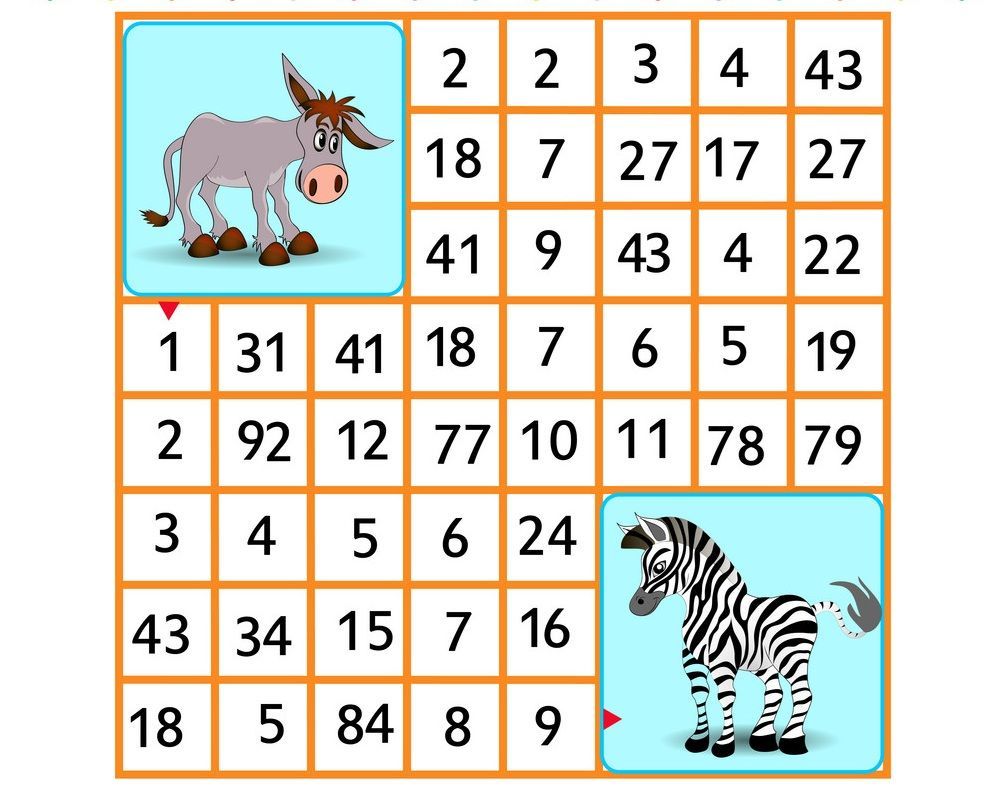 Rakamlı Labirent Bulmaca