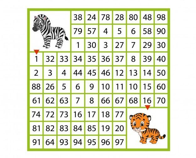 Rakamlı Labirent Bulmaca