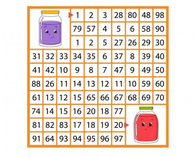 Rakamlı Labirent Bulmaca