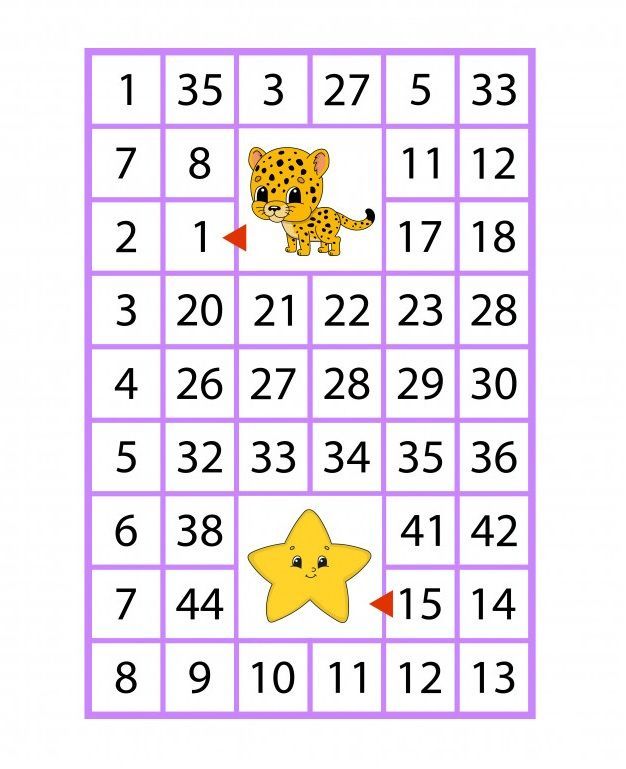 Rakamlı Labirent Bulmaca