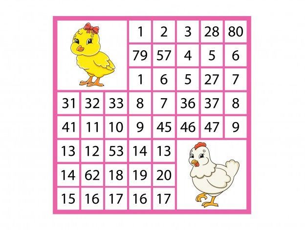 Rakamlı Labirent Bulmaca