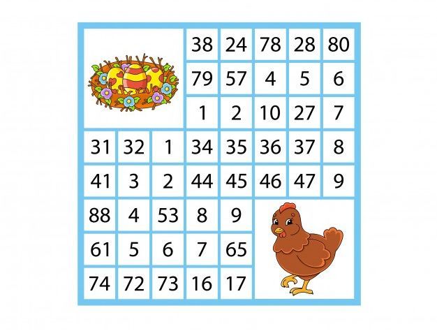 Rakamlı Labirent Bulmaca