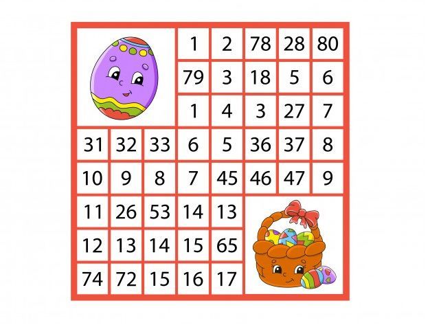 Rakamlı Labirent Bulmaca