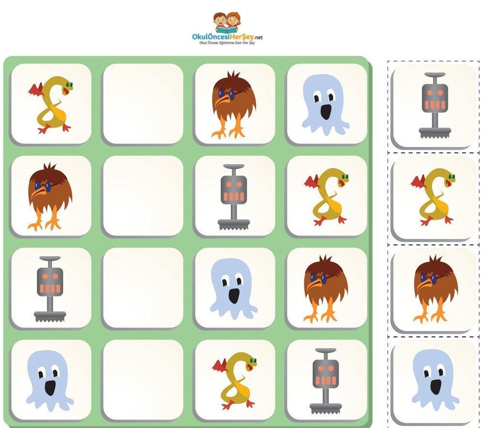 Resimli Sudoku Bulmaca