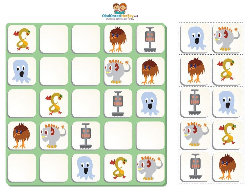 Resimli Sudoku Bulmaca