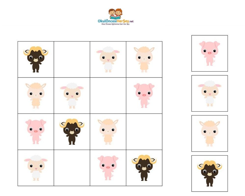 Resimli Sudoku Bulmaca