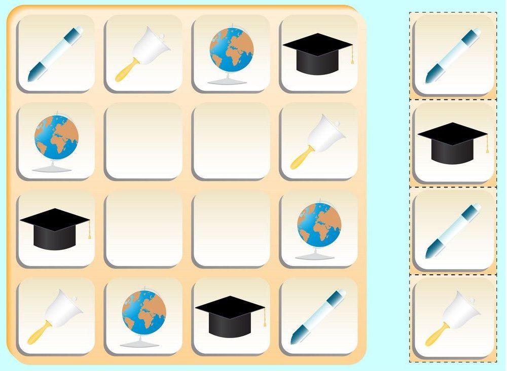 Resimli Sudoku Bulmaca