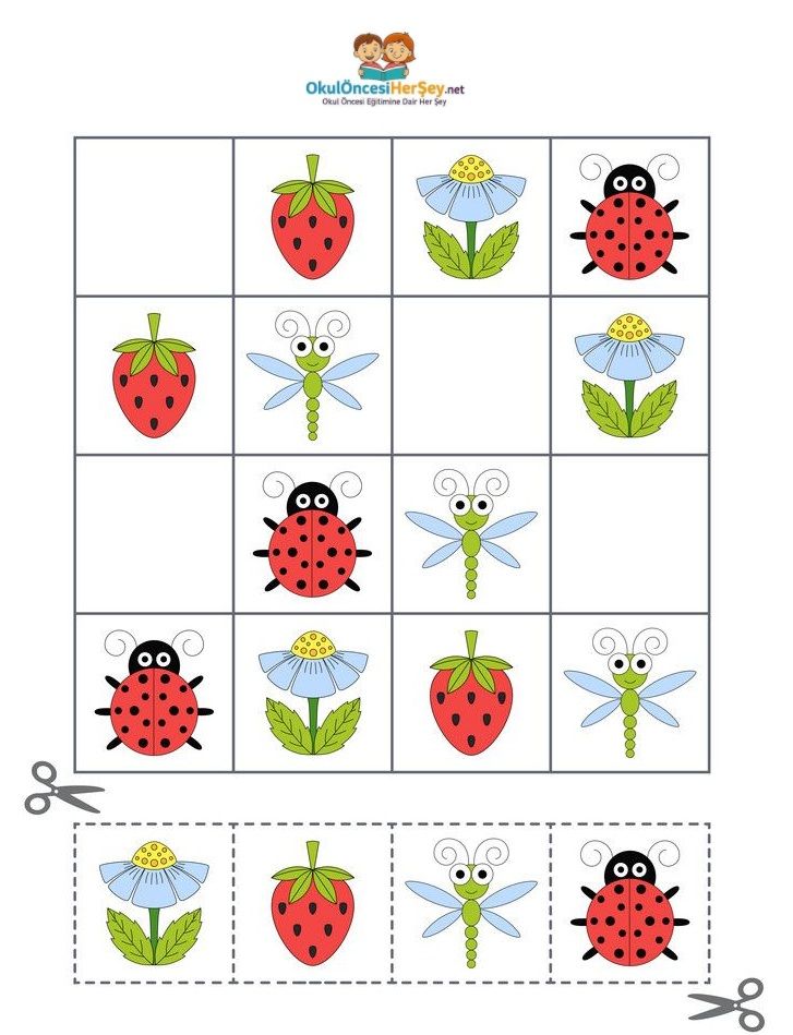 Resimli Sudoku Bulmaca