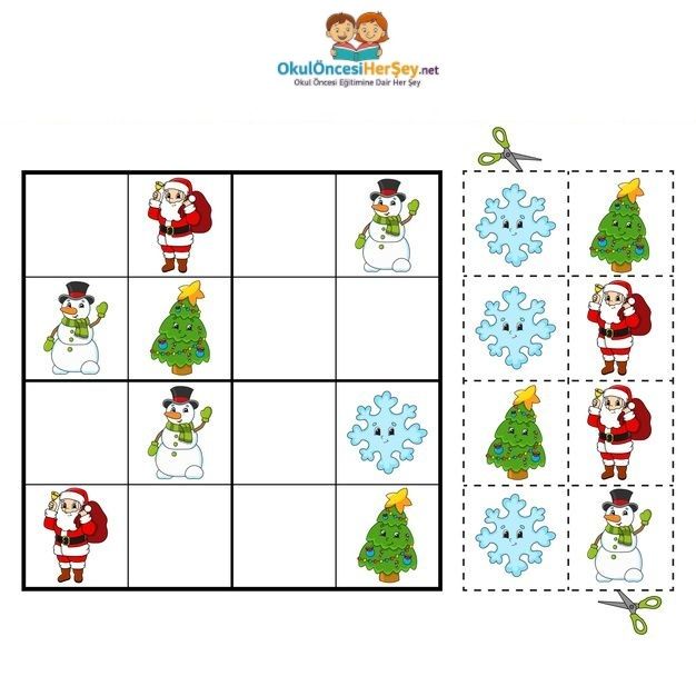 Resimli Sudoku Bulmaca