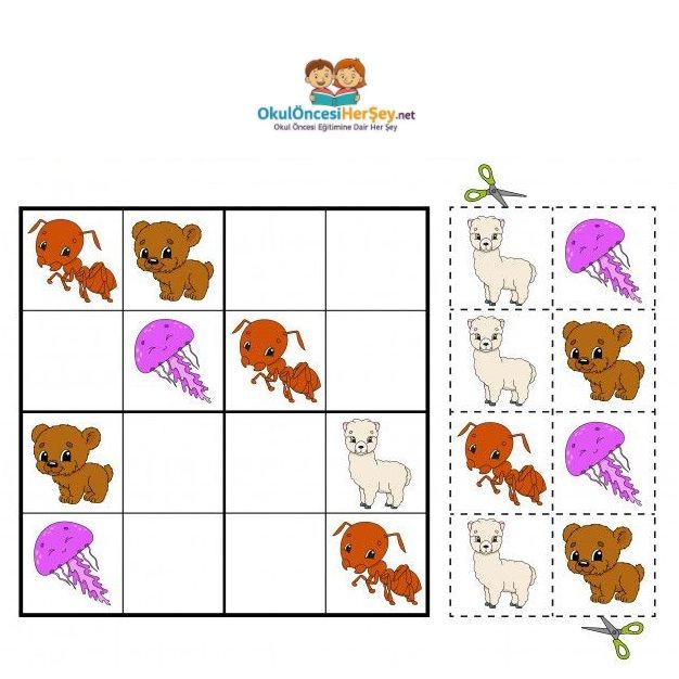 Resimli Sudoku Bulmaca