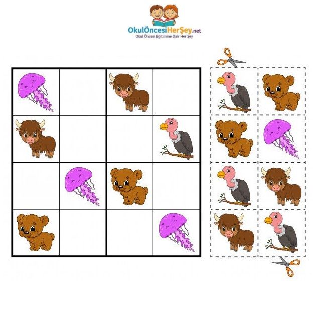 Resimli Sudoku Bulmaca