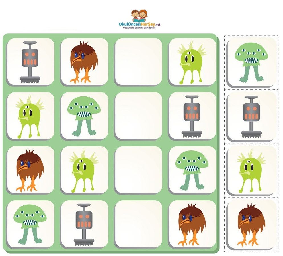 Resimli Sudoku Bulmaca