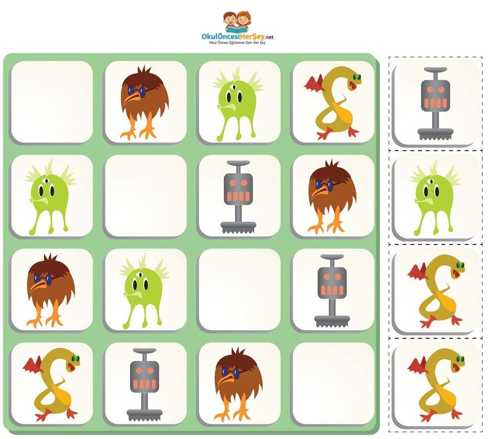 Resimli Sudoku Bulmaca