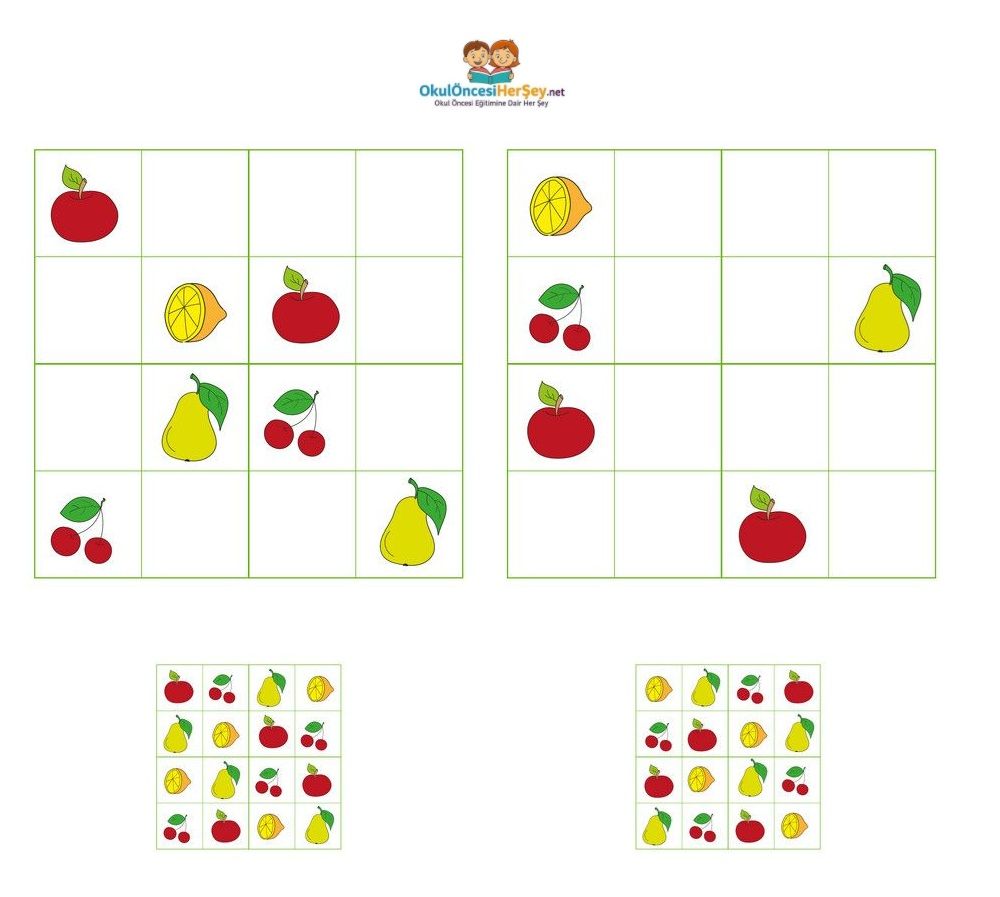 Resimli Sudoku Bulmaca