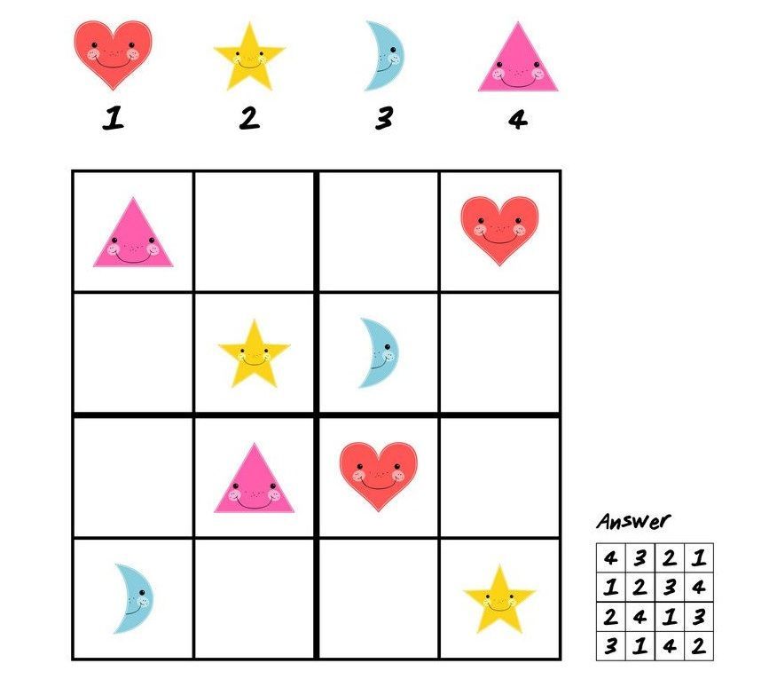 Resimli Sudoku Bulmaca