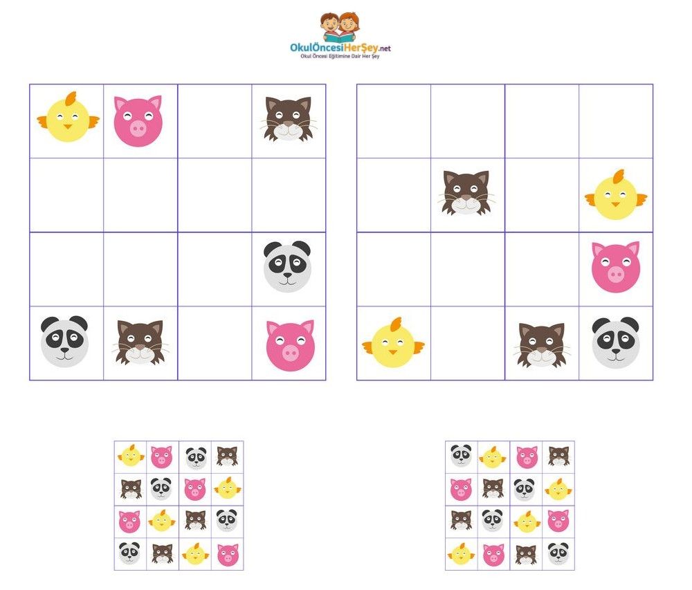 Resimli Sudoku Bulmaca