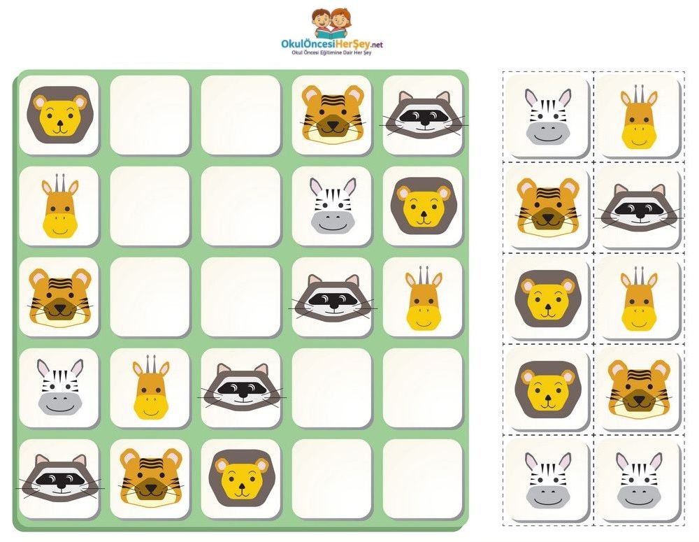 Resimli Sudoku Bulmaca