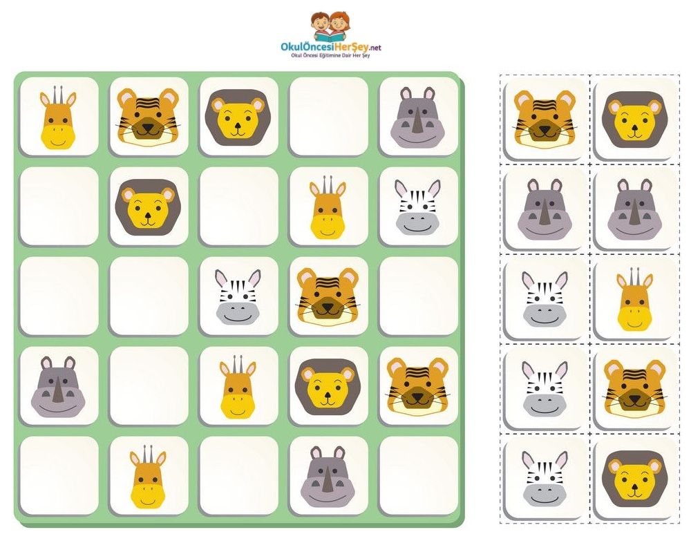 Resimli Sudoku Bulmaca